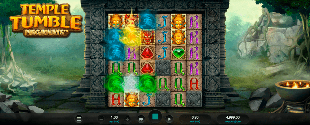Temple Tumble Megaways Bonuses